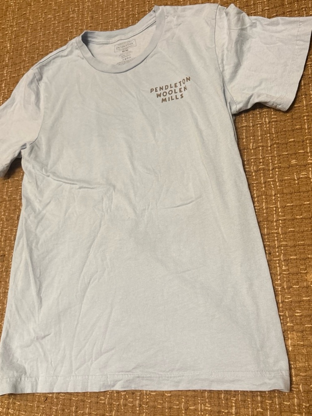 Pendleton Light Blue Short Sleeve Crewneck Tee